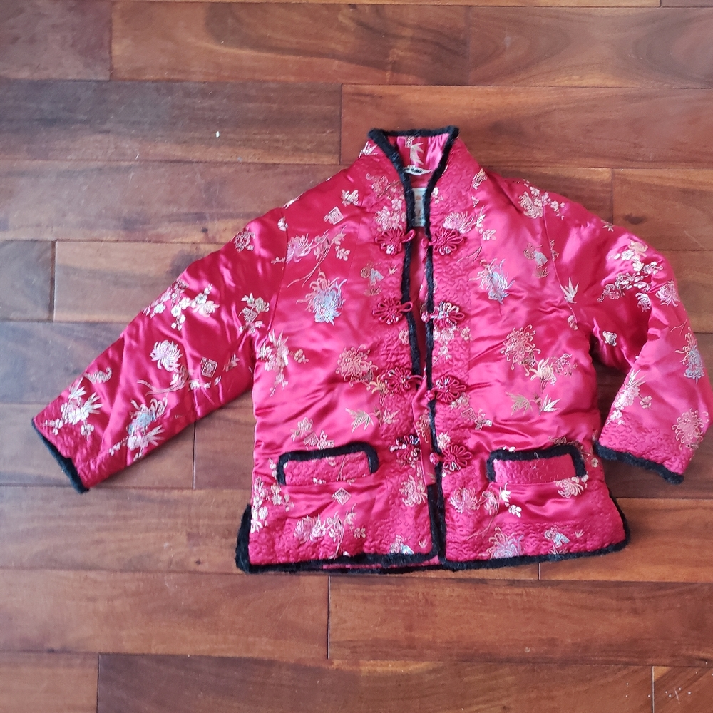 Vintage quilted Shanghai style coat